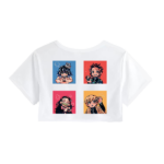 Kimetsu no Yaiba  - Crop Top Doble estampado