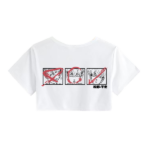 Chifuyu Manga b/n  - Crop Top