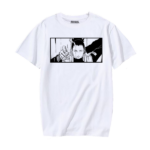 shikamaru nara smoking – Manga B/N - Doble estampado