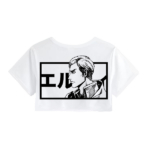 Erwin Smith B/N - Crop Top