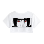 Itachi Uchiha - Crop Top - Doble estampado