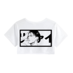 Levi Ackerman B/N - Crop Top