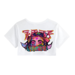 Nezuko kawai - Crop Top Doble estampado