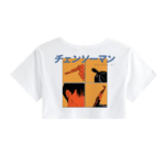 Aki Hayakawa vintage - csm iNDRK Crop top