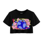Satoru Gojo Kawai - Crop Top